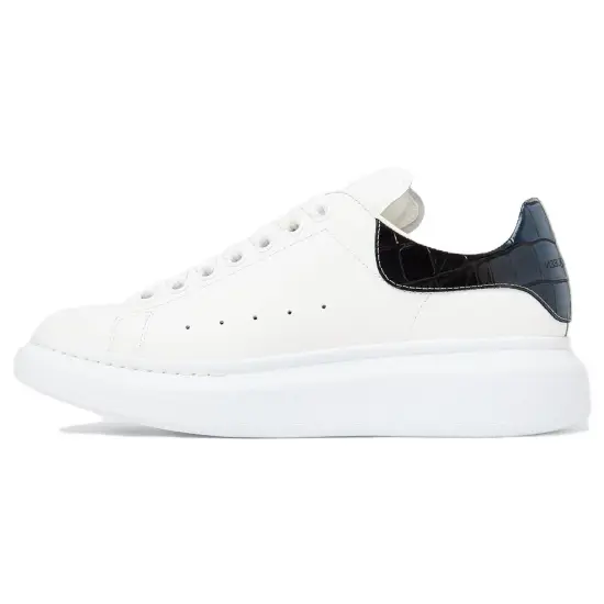 Alexander McQueen Casual Shoes Women's Low-Top White Gray