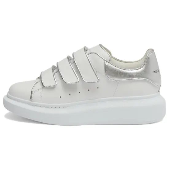 Alexander McQueen Touch-Strap Low-Top Sneakers Women's