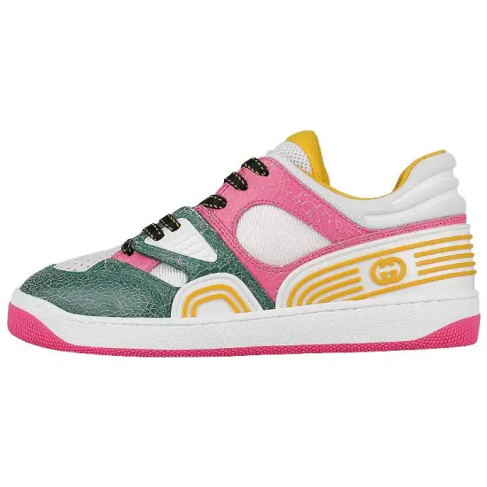 GUCCI Women's Basket 'White Pink Green' Women's
