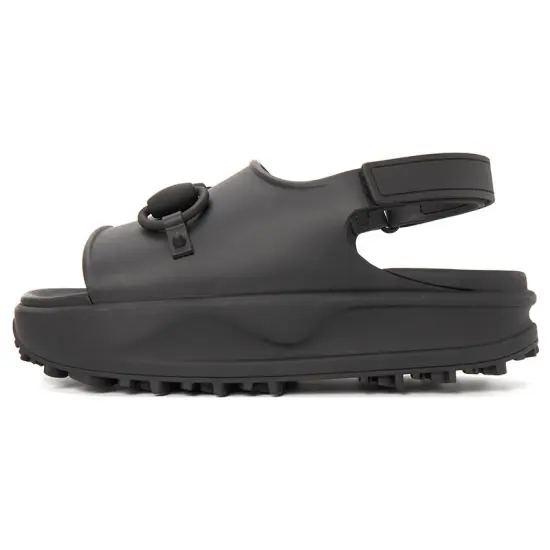 GUCCI Interlocking G Platform Sandal Black