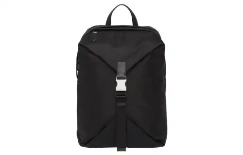 PRADA Saffiano Leather Backpack Men's Black
