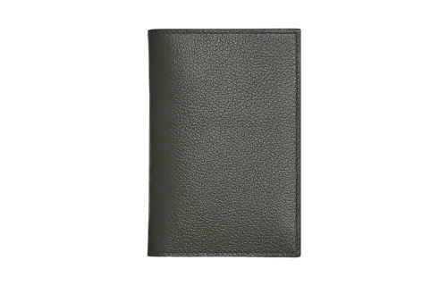 HERMES MC² Euclide Evercolor Leather Passport Holder Card Holder Women's 0L Grismeyer Rain Cloud Gray