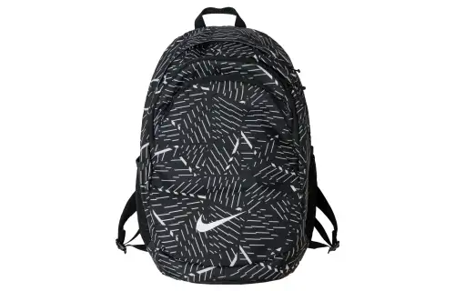 Nike Polyester Backpack Regular Unisex Black/White