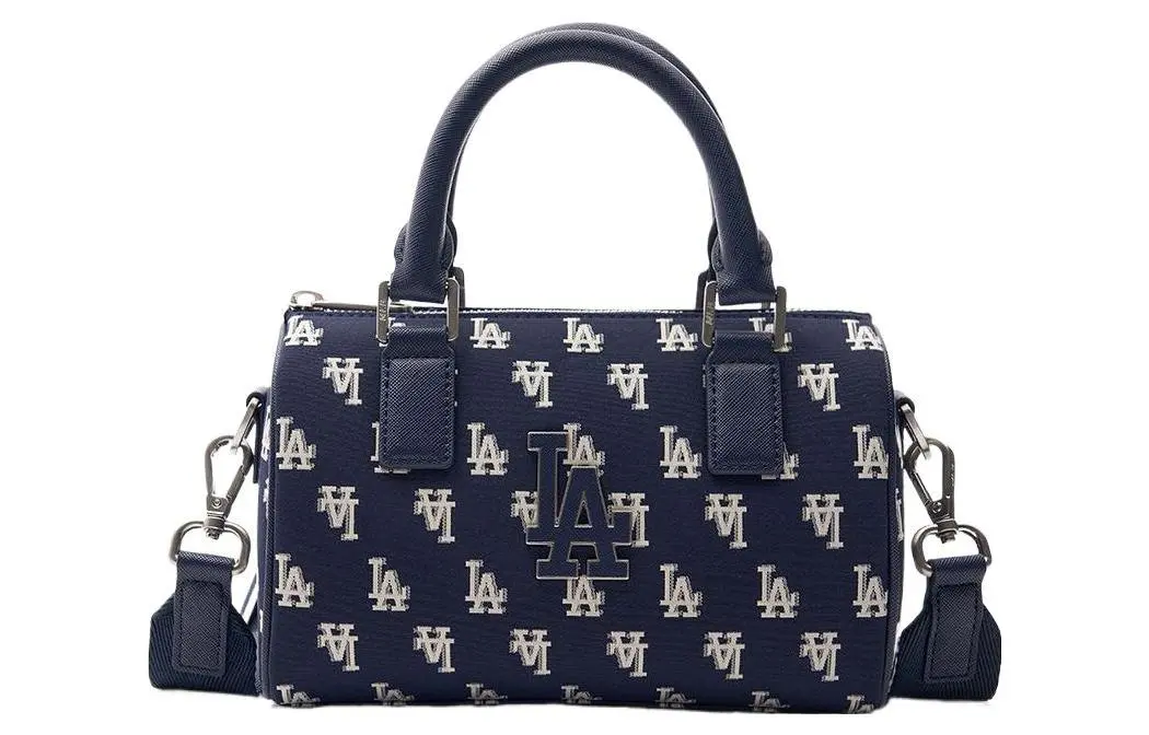 MLB Los Angeles Dodgers Artificial Leather Handbag, Crossbody Bag Regular Unisex Marine Blue