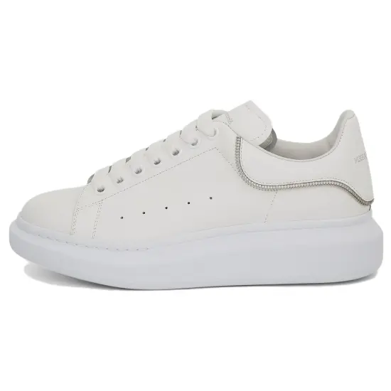 Alexander McQueen Casual Shoes Men Low-Top White