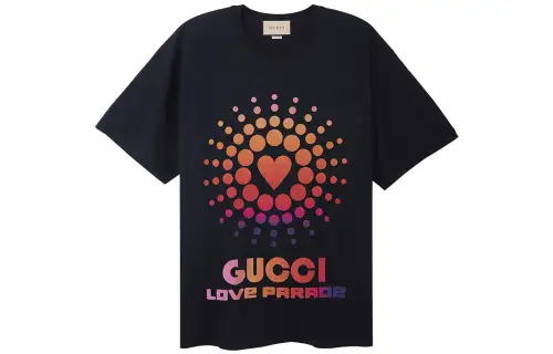 GUCCI Love Parade SS22 T Shirt Men's Black