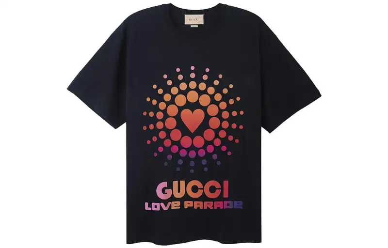 GUCCI Love Parade SS22 T Shirt Men's Black