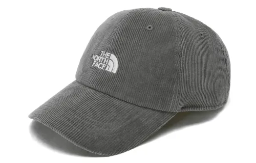 THE NORTH FACE Cotton Baseball Caps Unisex Gray