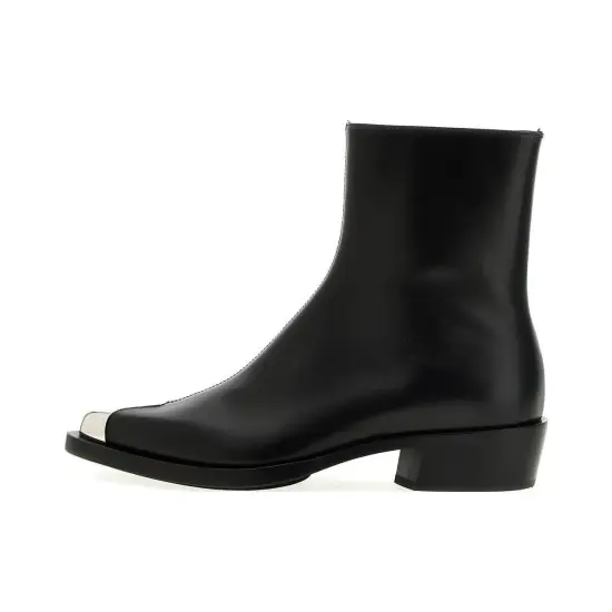 Alexander McQueen Punk Leather Boots