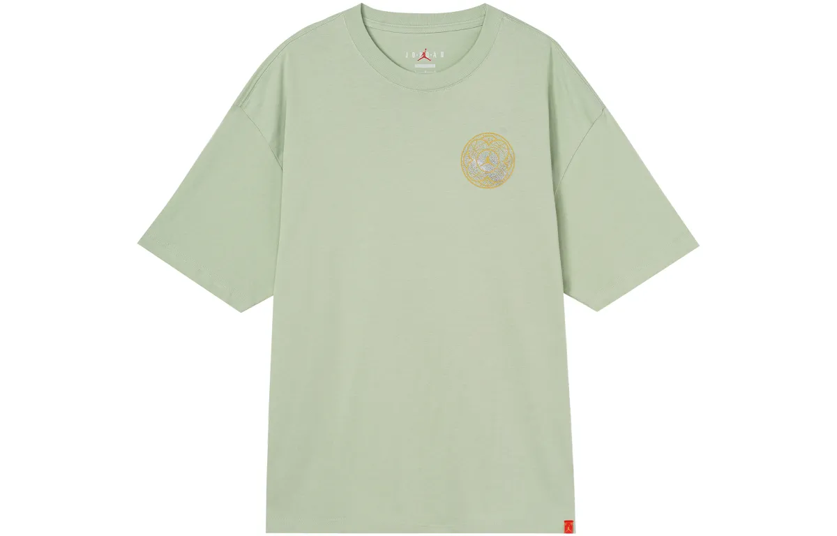 Jordan Drop Shoulder Sleeve T Shirt Men's Green