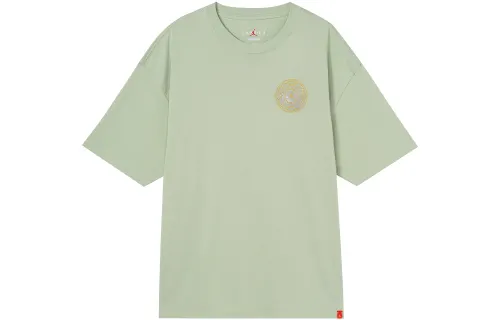 Jordan Drop Shoulder Sleeve T Shirt Men's Green
