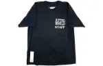 Travis Scott T Shirts Men's Navy Blue Crew Neck Moderate Straight Fit