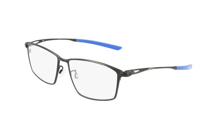 Nike Titanium Alloy Square Eyeglass Frames Men's