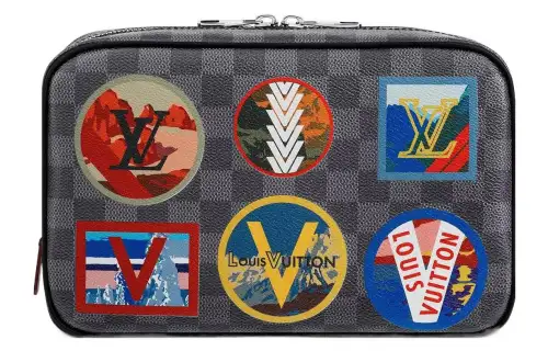 LOUIS VUITTON Toiletry Pouch Damier Graphite Alps Gm