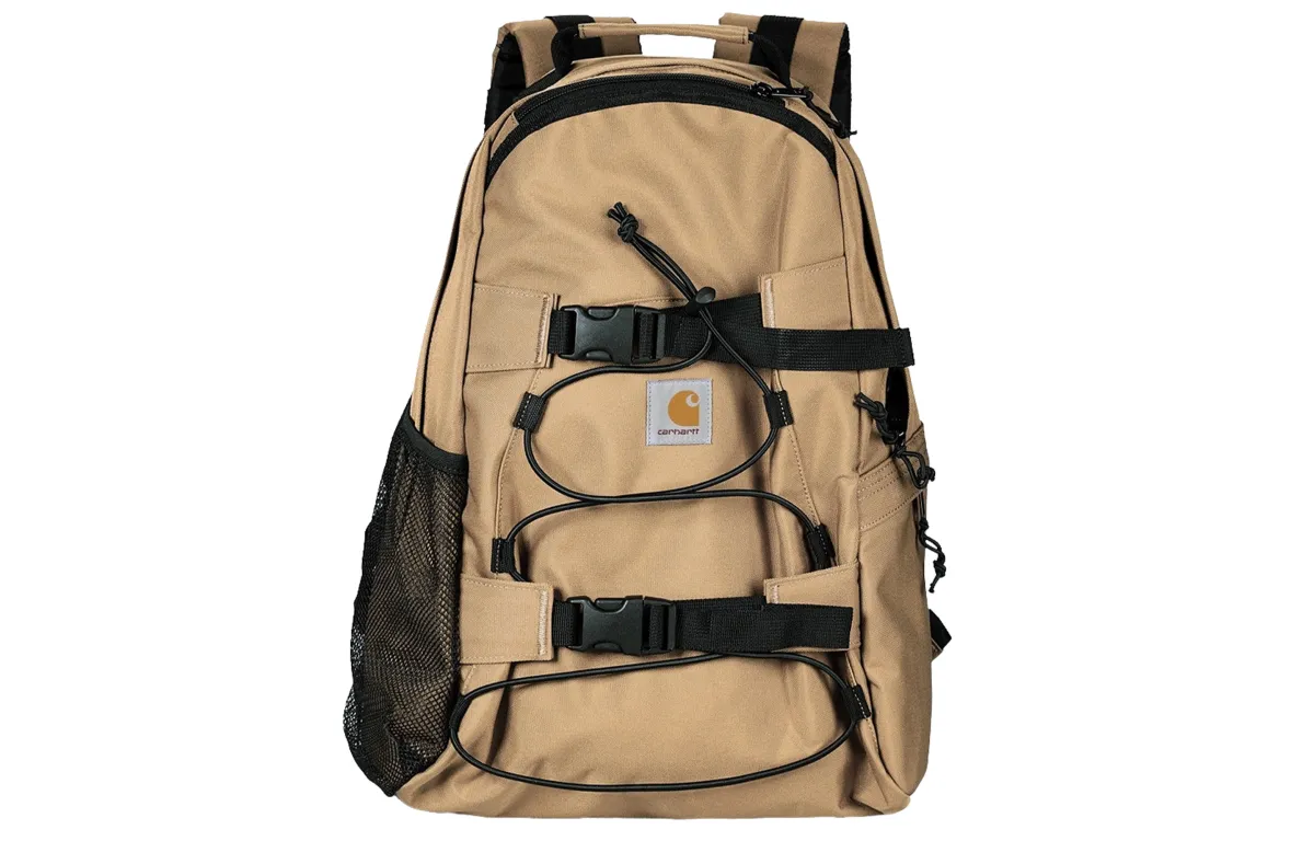Carhartt WIP Recycled Polyester Canvas Backpack Regular Unisex Light Brown