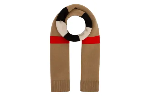 Burberry Knit Scarves Kids' Multicolor