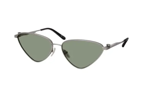 Balenciaga Metal Cat Eye Sunglasses Unisex Silver