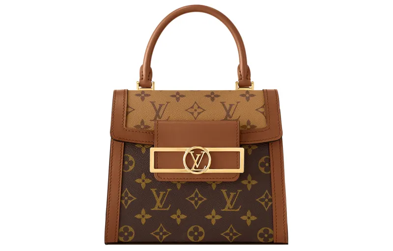 LOUIS VUITTON Dauphine Capitale Monogram And Monogram Reverse
