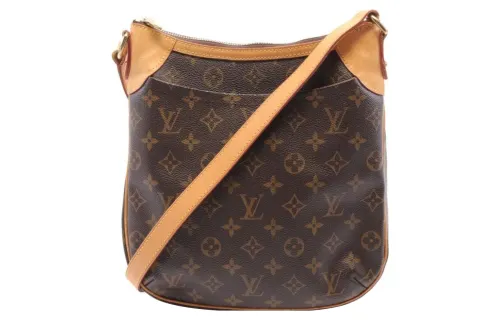 LOUIS VUITTON PVC Shoulder Bag Women's Brown