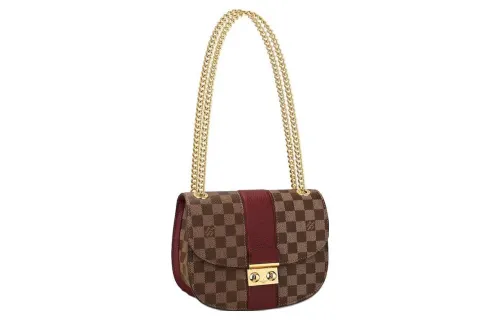 LOUIS VUITTON Wight Damier Ebene Bordeaux