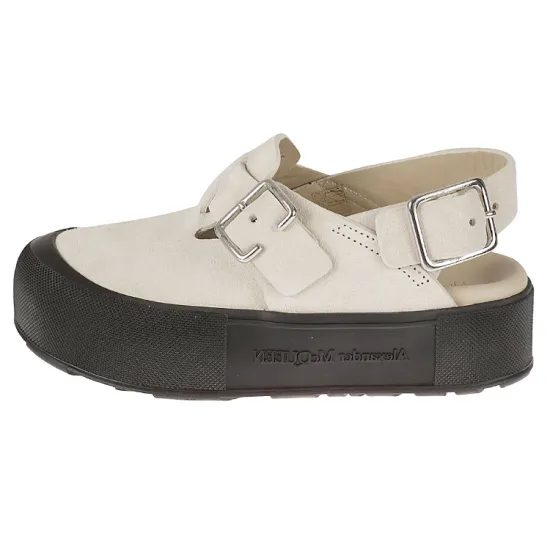 Alexander McQueen Buckle-Fastened Open-Toe Sandals