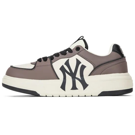 MLB Chunky Liner Slip Resistant Low Top Skateboard Shoes Unisex Charcoal Gray