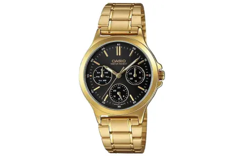 CASIO Women's Standard Series 33mm Black Watch LTPV300G1A