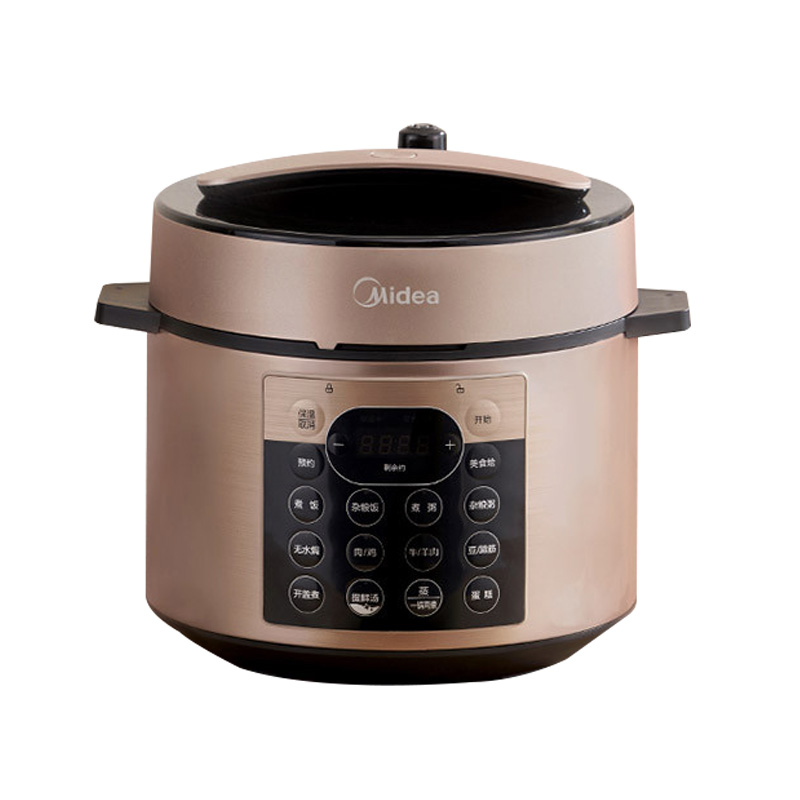 Midea Freshness Series Electric Pressure Cooker Smart Reservation 5L Household Multi-Function Non-Stick Dual-Bile Steaming Soup Easy-to-Clean Pressure Cooker Rice Cooker MY-YL50Q3-451