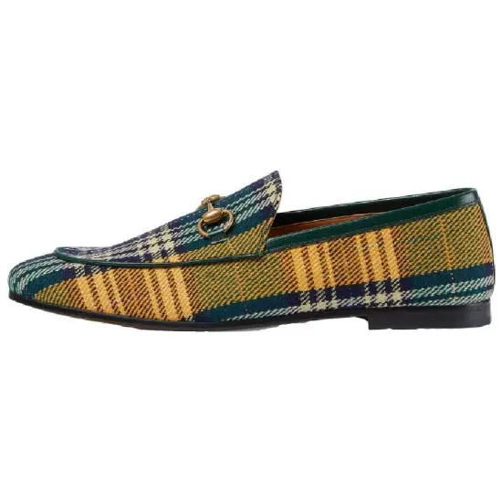 GUCCI Men's Casual Shoes Men Low-Top Blue Yellow