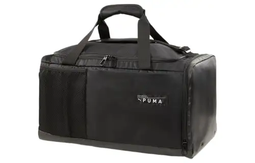 PUMA Polyester Handbag, Travel Bag, Gym Bag Medium Women's Black