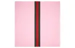 GUCCI Web-stripe Wool Scarf
