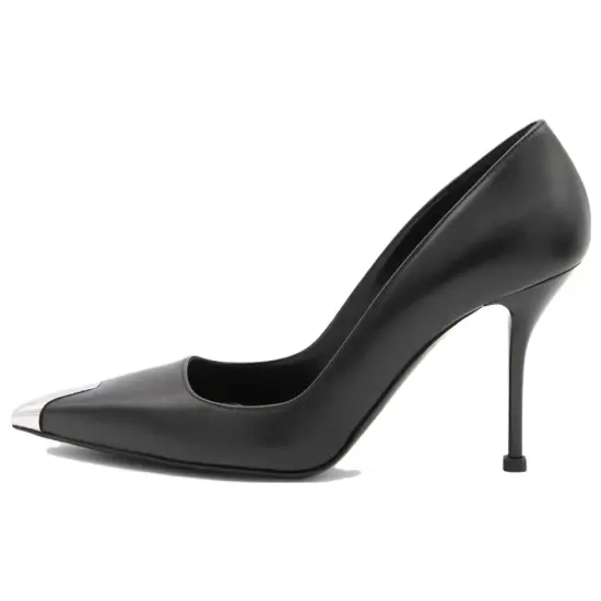 Alexander McQueen Punk Pointed-Toe Pumps
