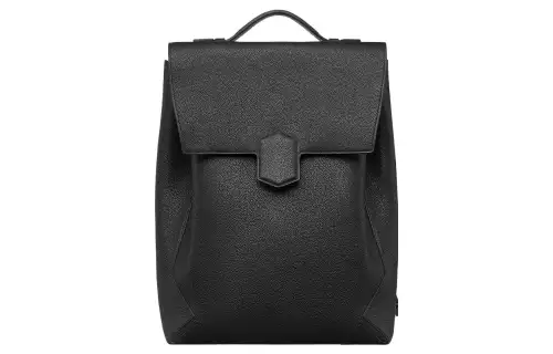 HERMES Maurice Bullock Leather Backpack 30 Men's 89 Noir Black
