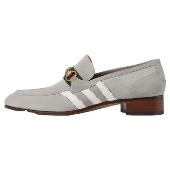 GUCCI Adidas X GUCCI Loafer 'Grey Suede'