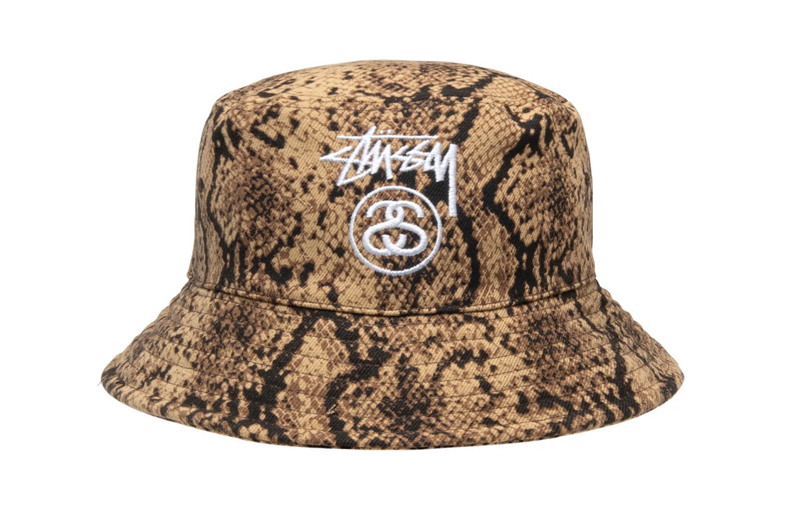 Сумка Stussy Logo Bucket Hat (черная)