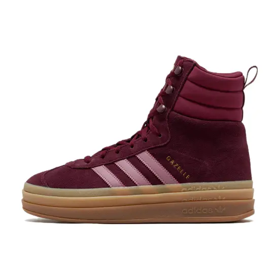 Adidas Gazelle Boot Maroon Gum Women's