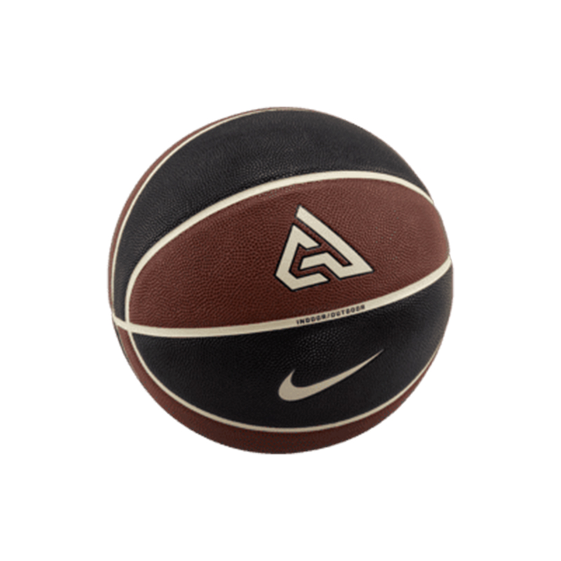 Nike Rubber Basketball Brown Black Size 7 Ball Training