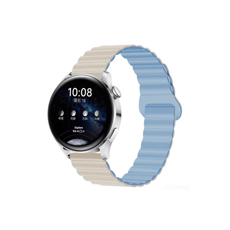 IBOANN Strap Huawei Honor Compatibility Silicone Material 195mm