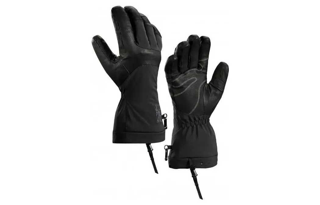 Arc'teryx Polyester Gloves Unisex Black