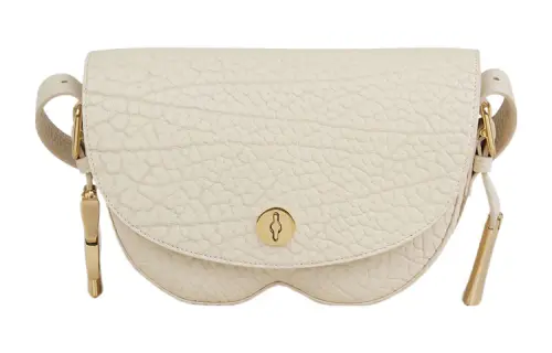 Burberry Calfskin Crossbody Bag, Shoulder Bag Women's White
