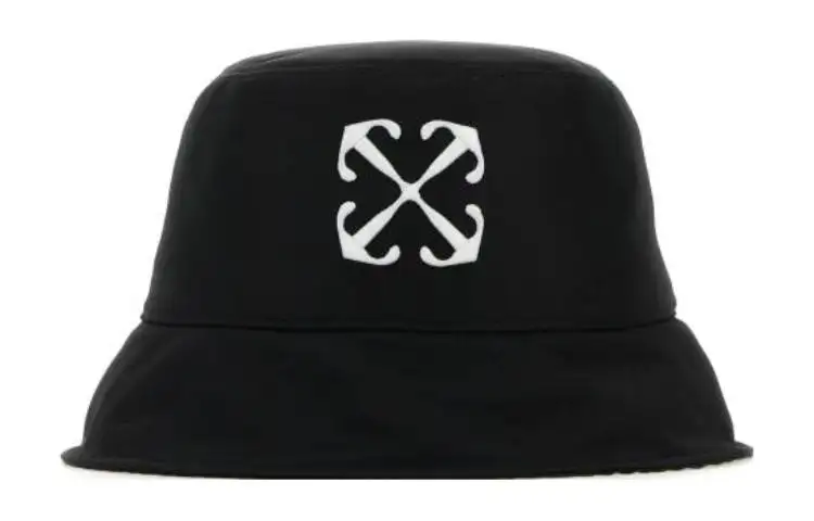 OFF WHITE Logo Embroidered Bucket Hat