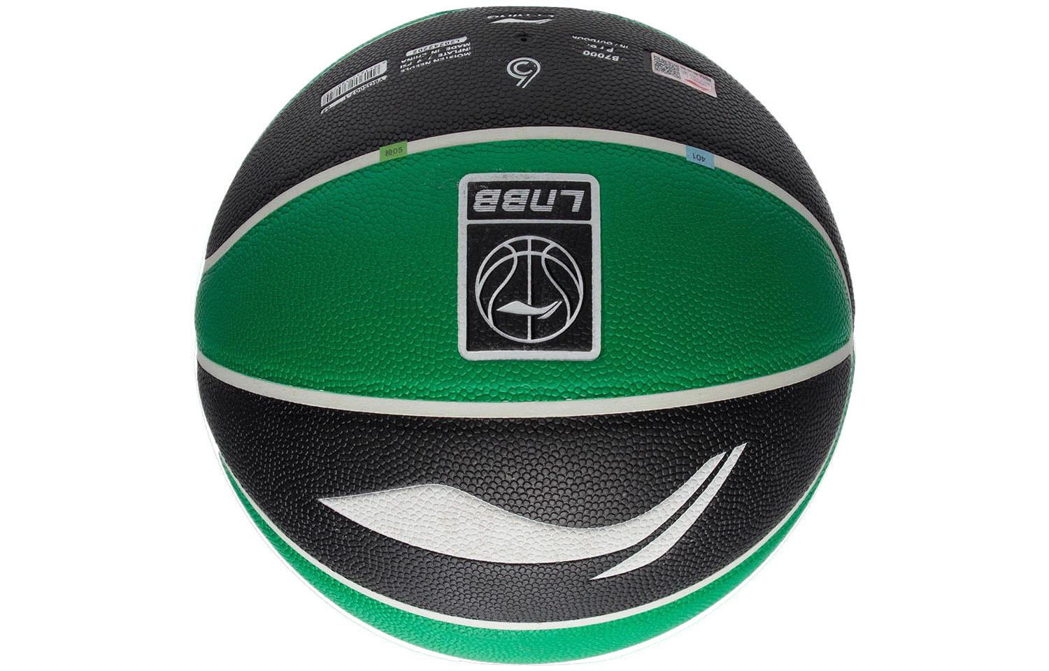 Li Ning Pu Basketball Green Size 6 Training Unisex