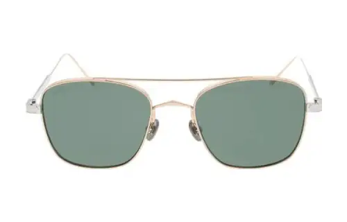 CARTIER Metal Aviator Sunglasses Men's Gold