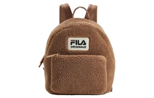 FILA Faux Sherpa Backpack Regular Women's Light Brown