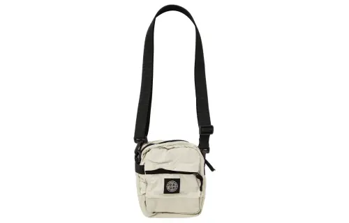 STONE ISLAND Cotton Crossbody Bags Men's Beige