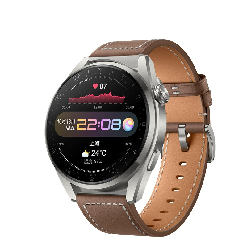 Watch strap Brother biaodaige strap is suitable for Huawei. It is made of genuine leather and is suitable for both men and women. It is suitable for Huawei watches watch4/3pro/buds/gt3/gt2pro.