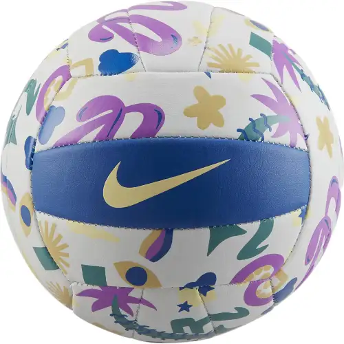 Nike No. 3 Volleyball Nike Skills Unisex White and Purple