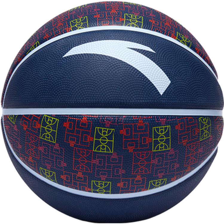 Anta Rubber Basketball Dark Blue Size 6 Training