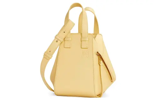 LOEWE Hammock Cow Leather Shoulder Bag, Crossbody Bag, Handbag Regular Women's Vanilla
