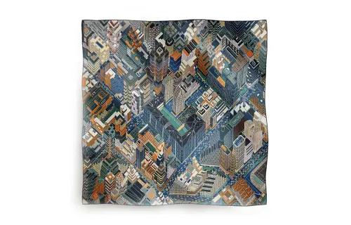 HERMES Scarves Unisex Multicolor